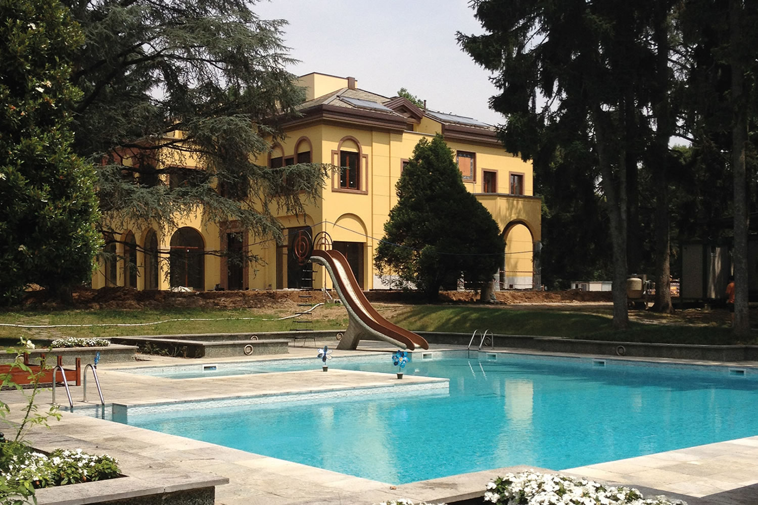 ristrutturazione esterno villa monza